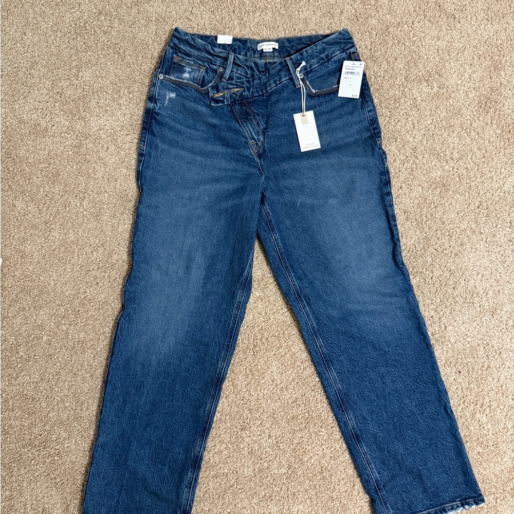 Good American 90’s Straight Leg Jeans